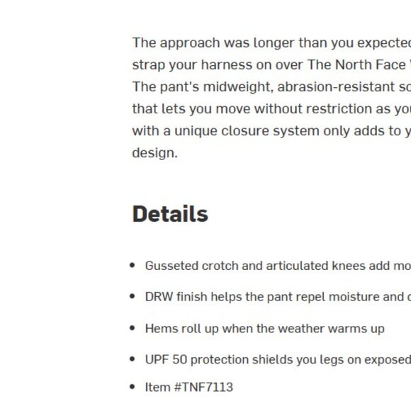 Women’s The NorthFace Hiking Pants - Picture 10 of 11